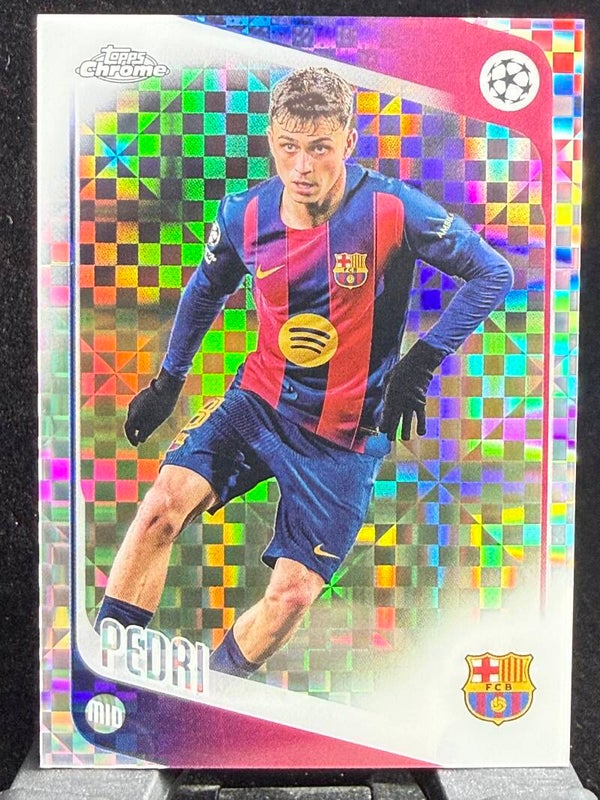 Topps UCC Chrome 25/26 Pedri Parallel