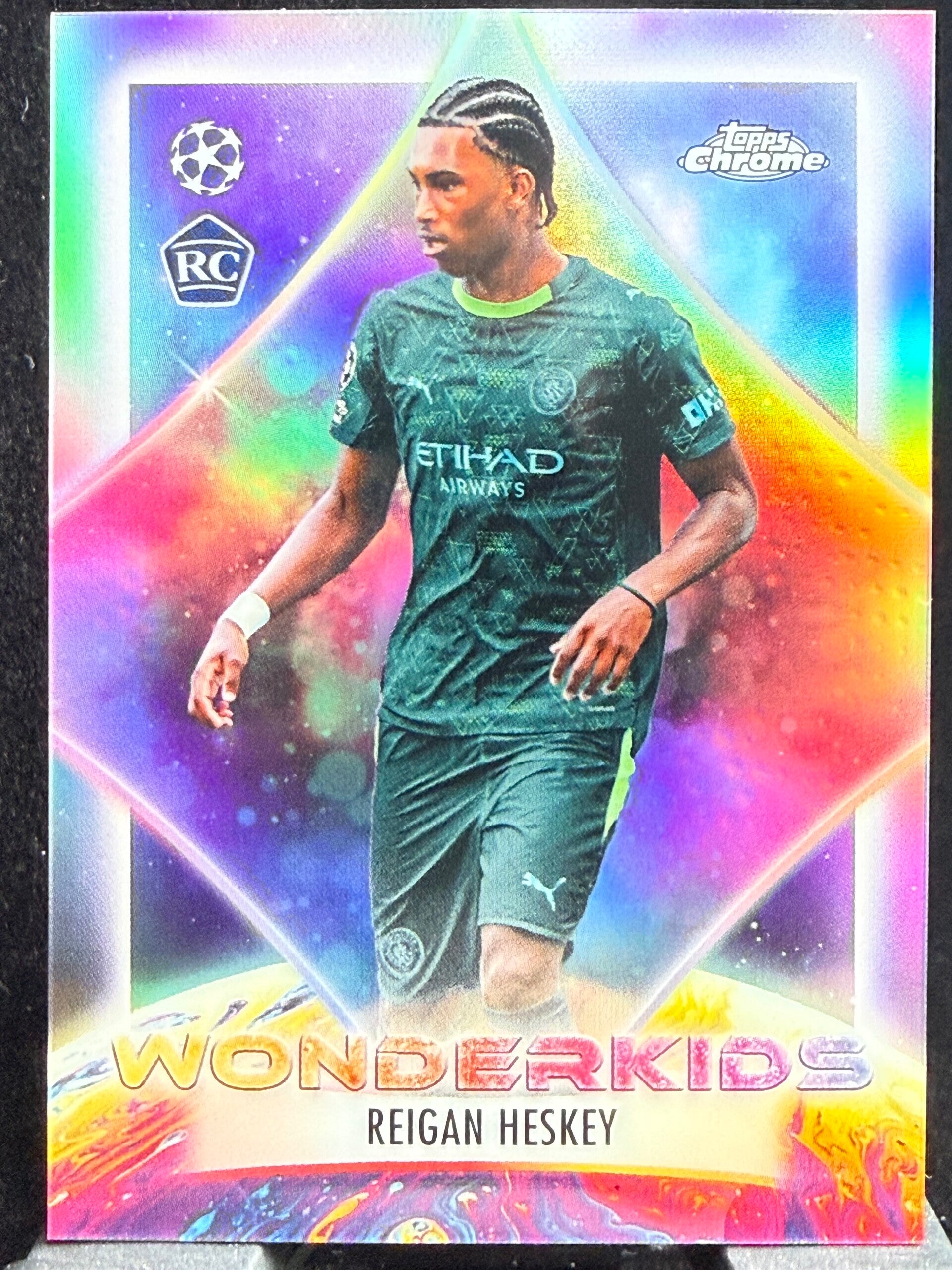 Topps UCC Chrome 25/26 Reigan Heskey RC