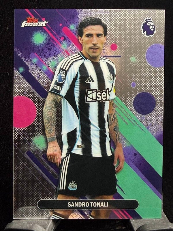 Topps Finest Premier League 25/26 Sandro Tonali