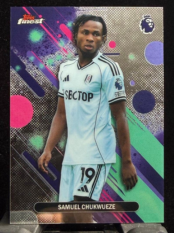 Topps Finest Premier League 25/26 Samuel Chukwueze