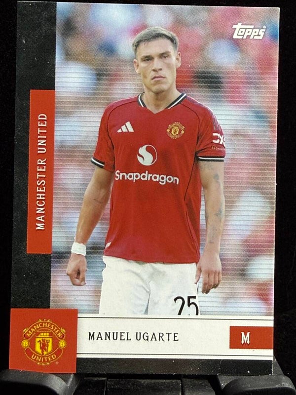 Topps Manchester United Team Set 25/26 Manuel Ugarte