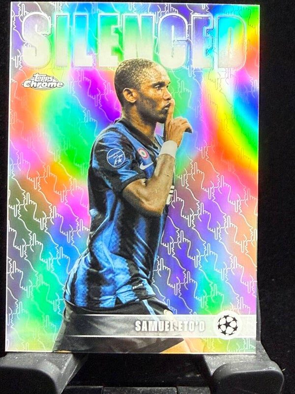 Topps UCC Chrome 25/26 Samuel Eto`o Silenced
