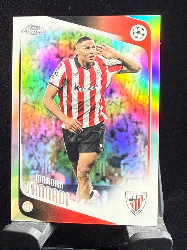Topps UCC Chrome 25/26 Maroan Sannadi