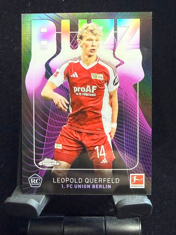 Topps Bundesliga Chrome 24/25 Leopold Querfeld RC