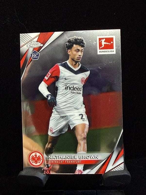 Topps Bundesliga Chrome 24/25 Nathaniel Brown RC