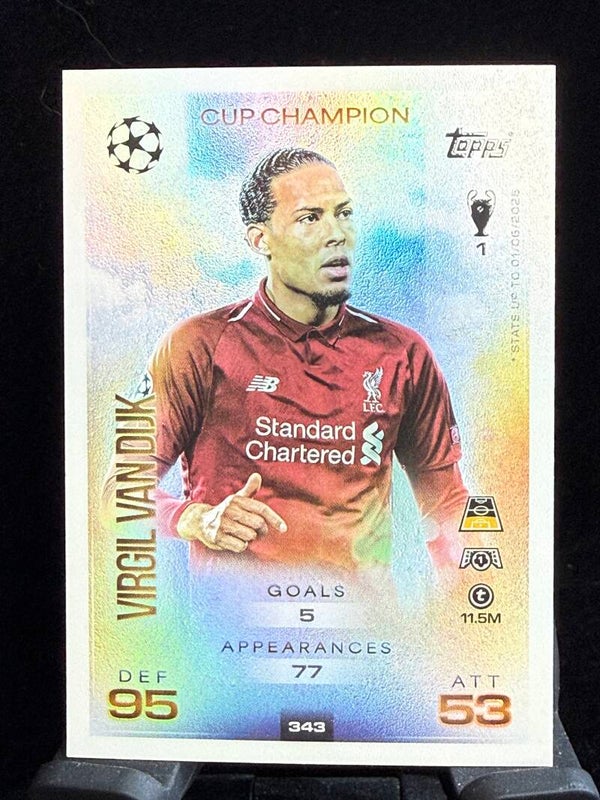 Topp Match Attax 25/26 Virgil van Dijk