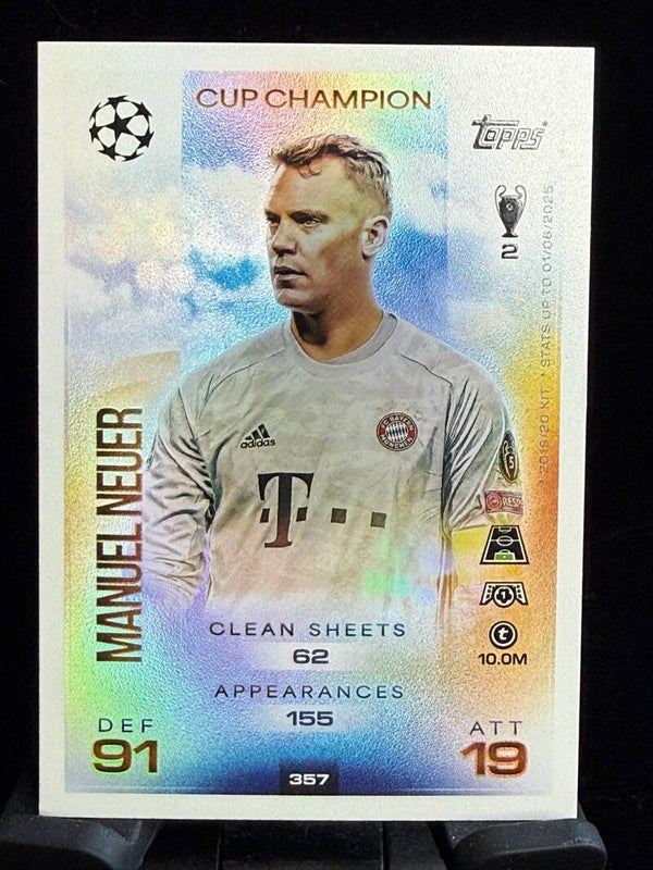 Topp Match Attax 25/26 Manuel Neuer