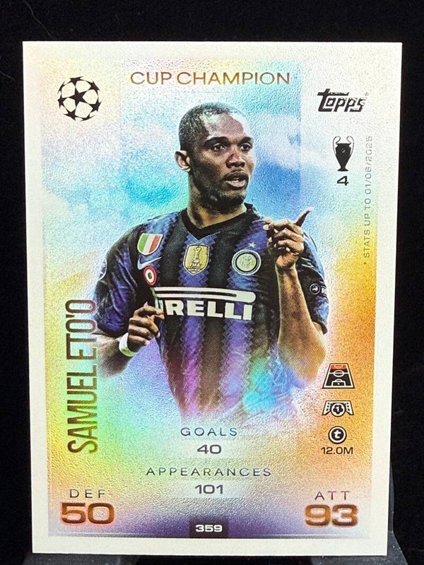 Topp Match Attax 25/26 Samuel Eto'o