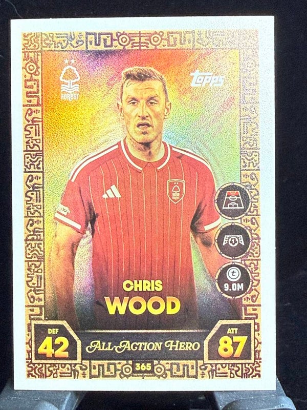 Topp Match Attax 25/26 Chris Wood