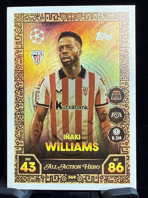 Topp Match Attax 25/26 Iñaki Williams