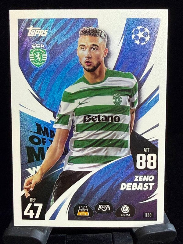 Topp Match Attax 25/26 Zeno Debast