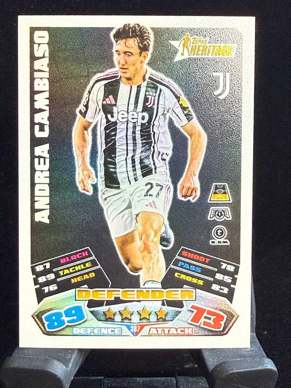 Topp Match Attax 25/26 Andrea Cambiaso