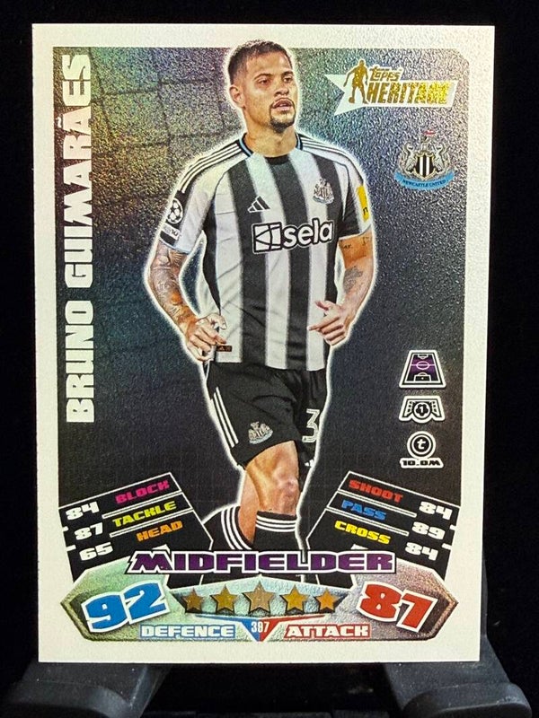 Topp Match Attax 25/26 Bruno Guimarães