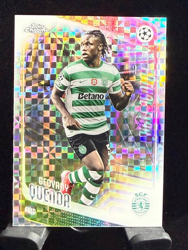 Topps UCC Chrome 25/26 Geovany Quenda Parallel