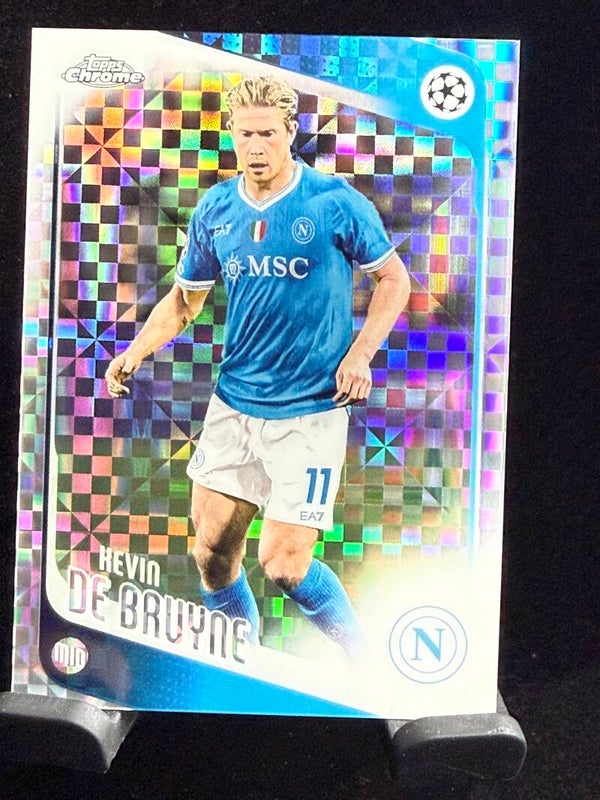 Topps UCC Chrome 25/26 Kevin De Bruyne Parallel
