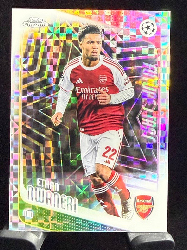 Topps UCC Chrome 25/26 Ethan Nwaneri Parallel