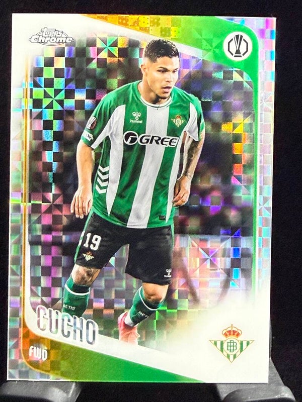 Topps UCC Chrome 25/26 Cucho Parallel