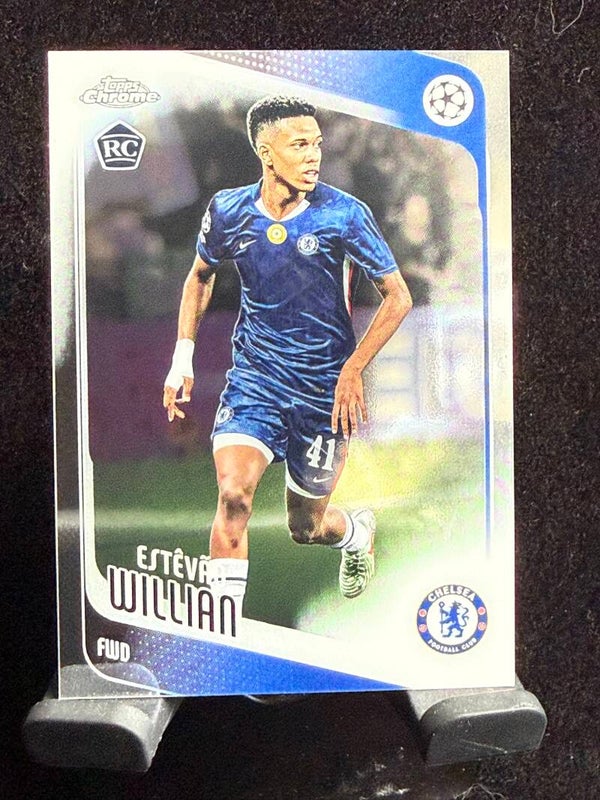 Topps UCC Chrome 25/26 Estêvão Willian RC