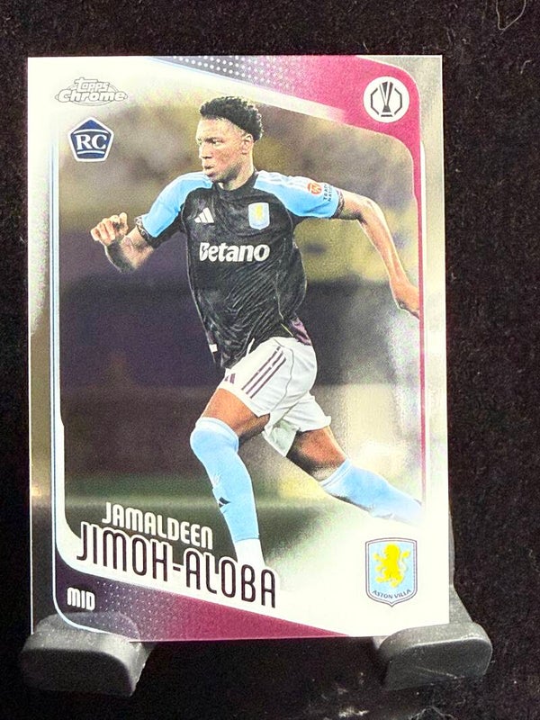 Topps UCC Chrome 25/26 Jamaldeen Jimoh-Aloba RC