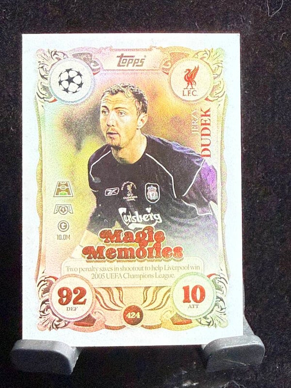 Topp Match Attax 25/26 Jerzy Dudek
