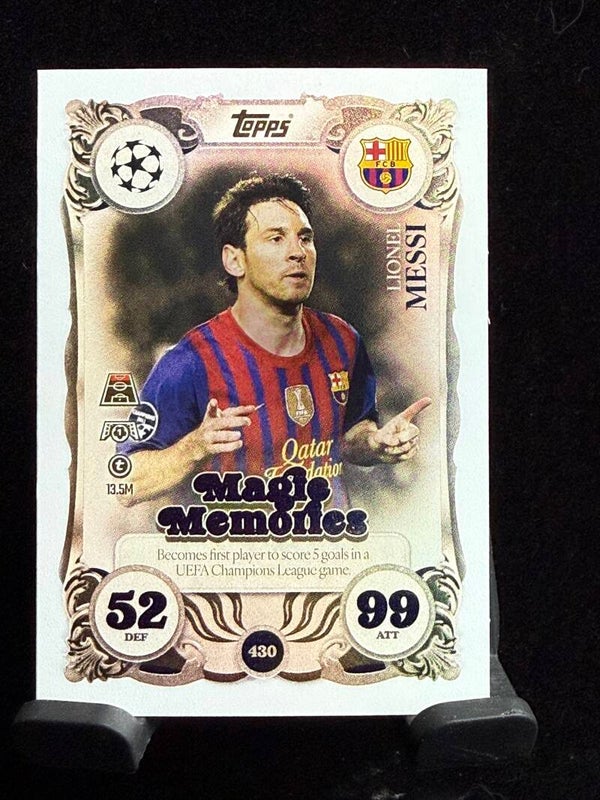 Topp Match Attax 25/26 Lionel Messi