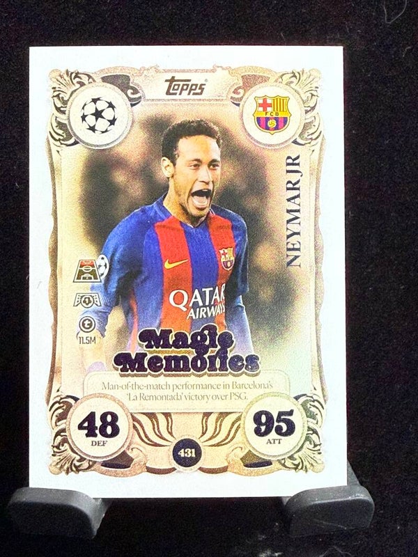 Topp Match Attax 25/26 Neymar Jr.