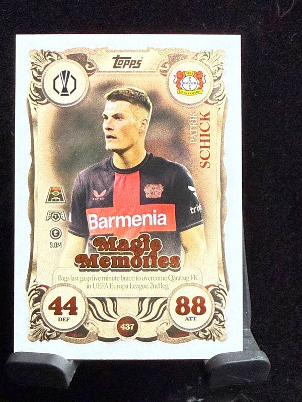 Topp Match Attax 25/26 Patrik Schik