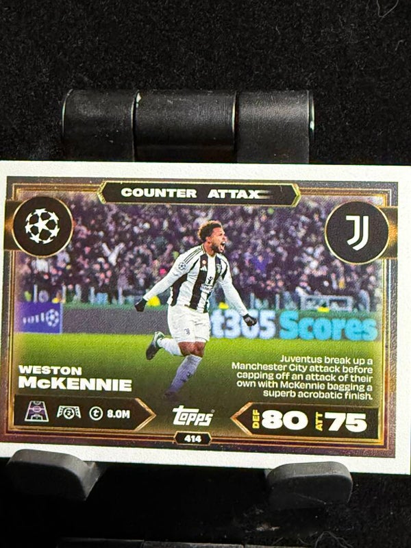 Topp Match Attax 25/26 Weston McKennie