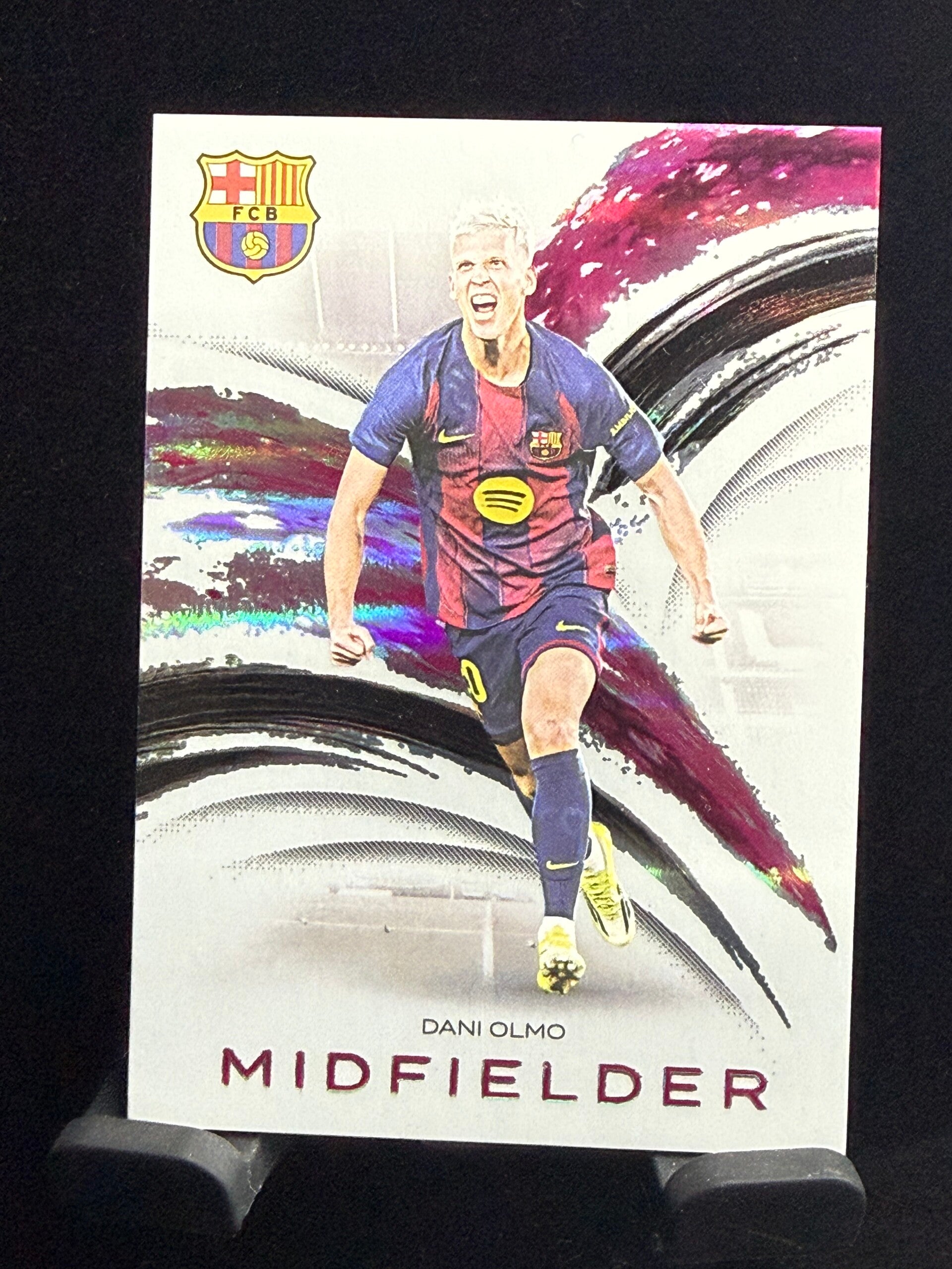 Futera Barcelona 25/26 Dani Olmo nummerert 2/9