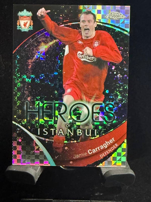 Topps Liverpool Chrome Premier League 23/24 Jamie Carragher Parallel