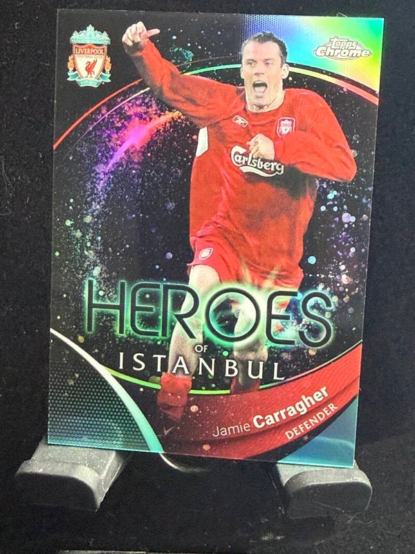 Topps Liverpool Chrome Premier League 23/24 Jamie Carragher nummerert 8/99
