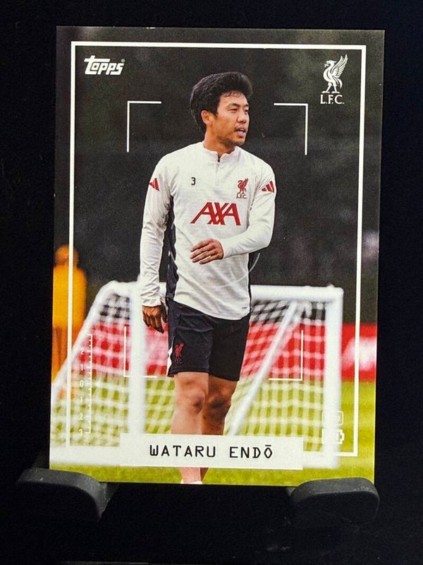 Topps Liverpool team set 2025 - Wataru Endo