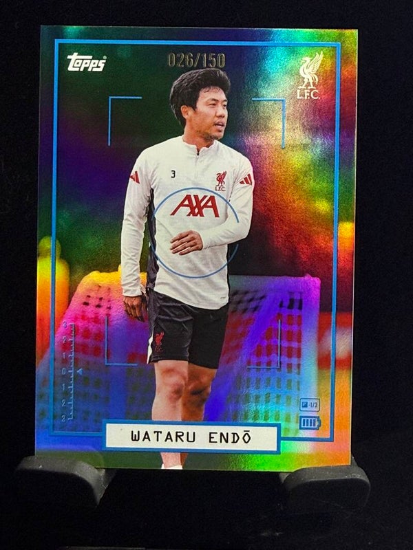 Topps Liverpool team set 2025 - Wataru Endo nummerert 26/150