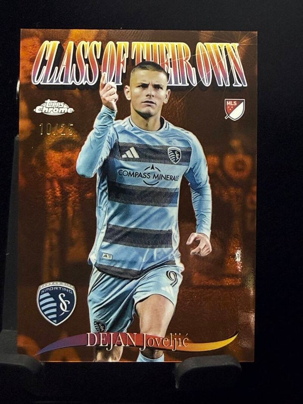 Topps MLS Chrome 25/26 Dejan Joveljic nummerert 10/25