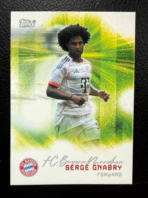 Topps Bayern München Team Set 25/26 Serge Gnabry
