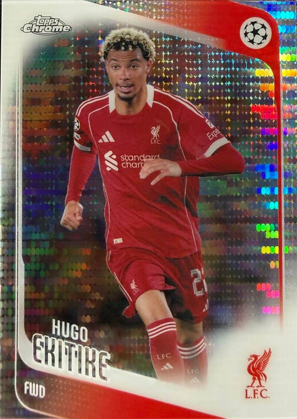 Topps UCC Chrome 25/26 Hugo Ekitike parallel