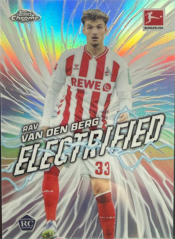 Topps Bundesliga Chrome 25/26 Rav van den Berg RC
