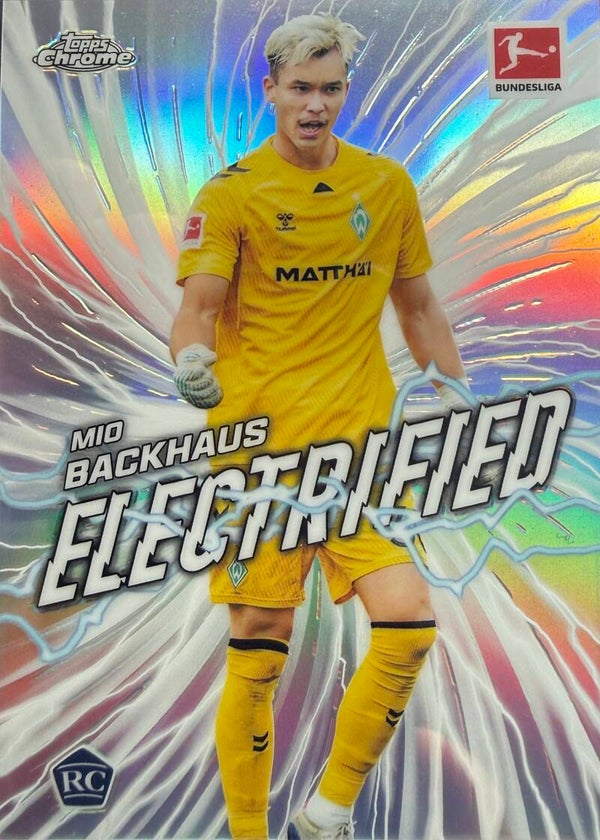 Topps Bundesliga Chrome 25/26 Mio Backhaus RC