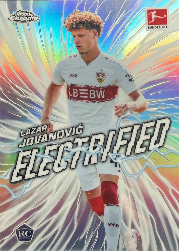 Topps Bundesliga Chrome 25/26 Lazar Jovanović RC
