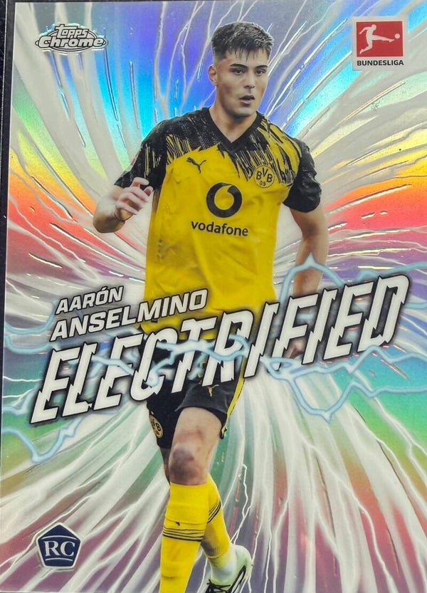 Topps Bundesliga Chrome 25/26 Aarón Anselmino - RC