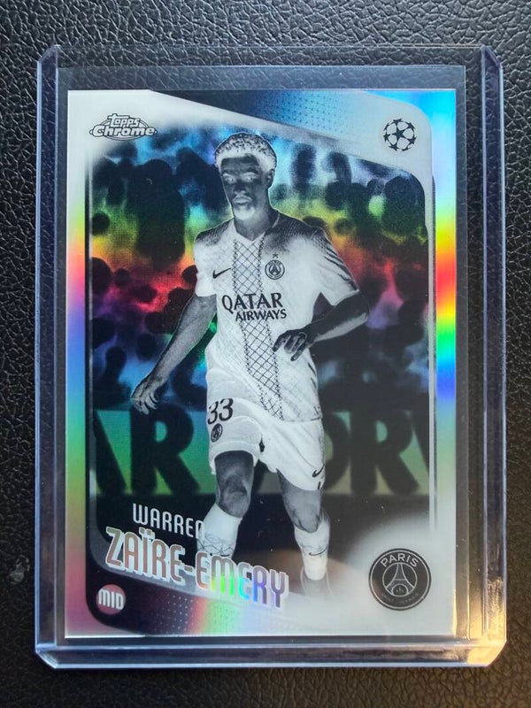 Topps UCC Chrome 25/26 Warren Zaire Emery Parallel