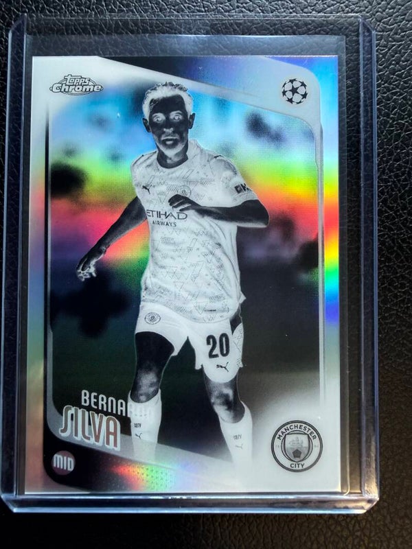 Topps UCC Chrome 25/26 Bernardo Silva Parallel