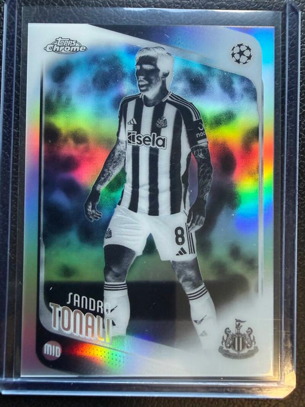 Topps UCC Chrome 25/26 Sandro Tonali Parallel