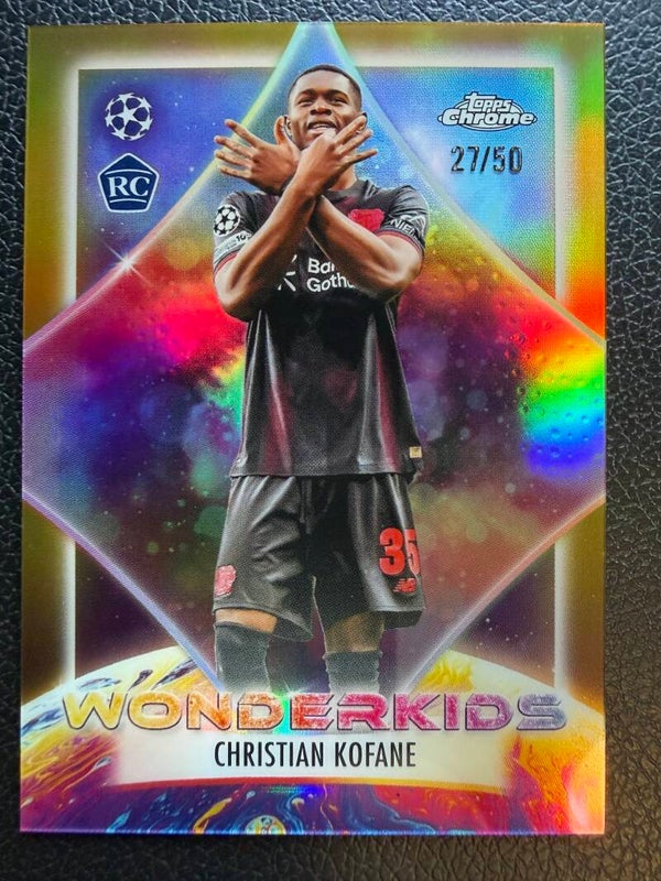 Topps UCC Chrome 25/26 Christian Kofane - RC nummerert 27/50