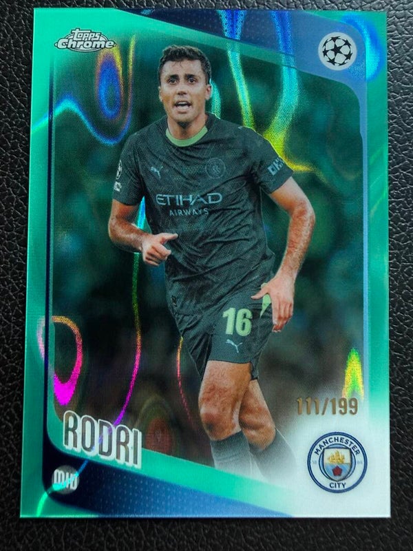 Topps UCC Chrome 25/26 Rodri nummerert 111/199
