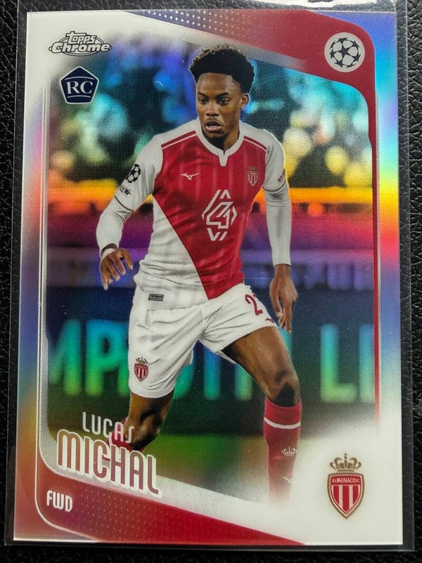 Topps UCC Chrome 25/26 Lucas Michal RC Parallel