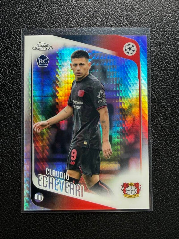 Topps UCC Chrome 25/26 Claudio Echeverri - RC Parallel