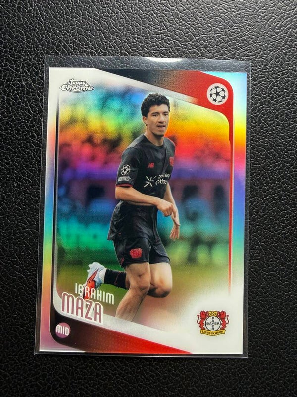 Topps UCC Chrome 25/26 Ibrahim Maza Parallel