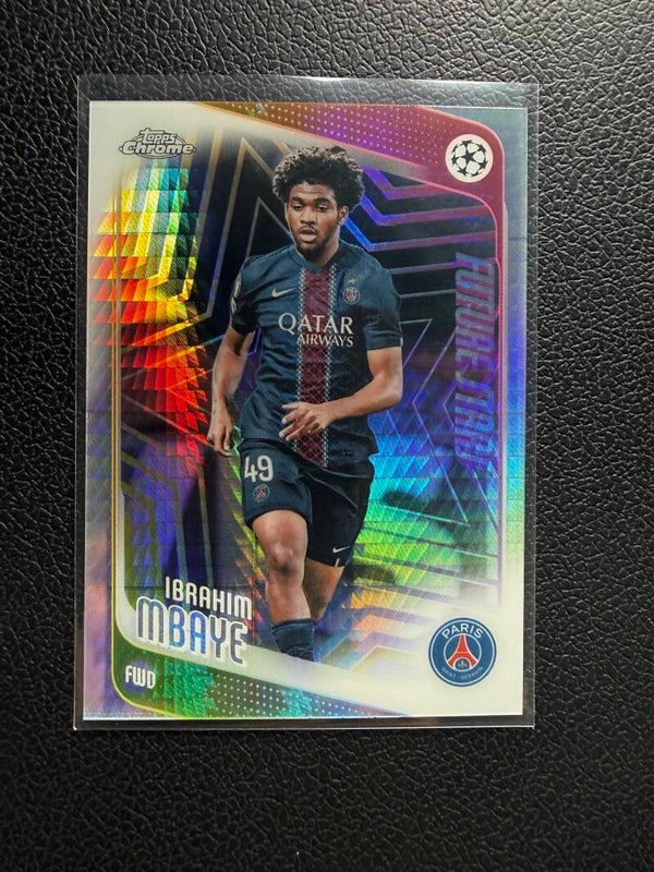 Topps UCC Chrome 25/26 Ibrahim Mbaye Parallel