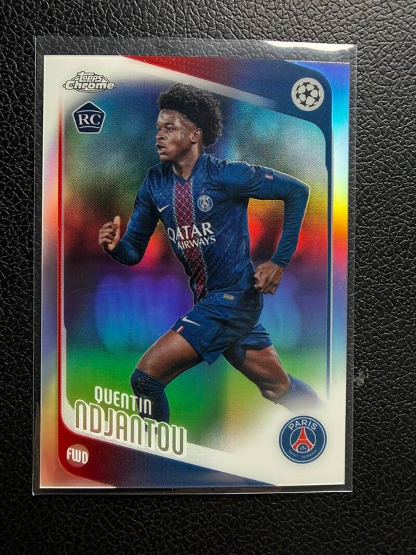 Topps UCC Chrome 25/26 Quentin Ndjantou RC Parallel
